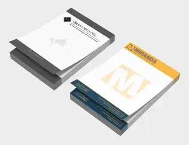 blocos de anotações grafica